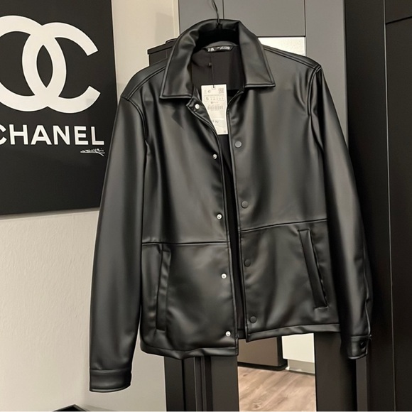 Zara Jackets & Blazers - Zara leather jacket